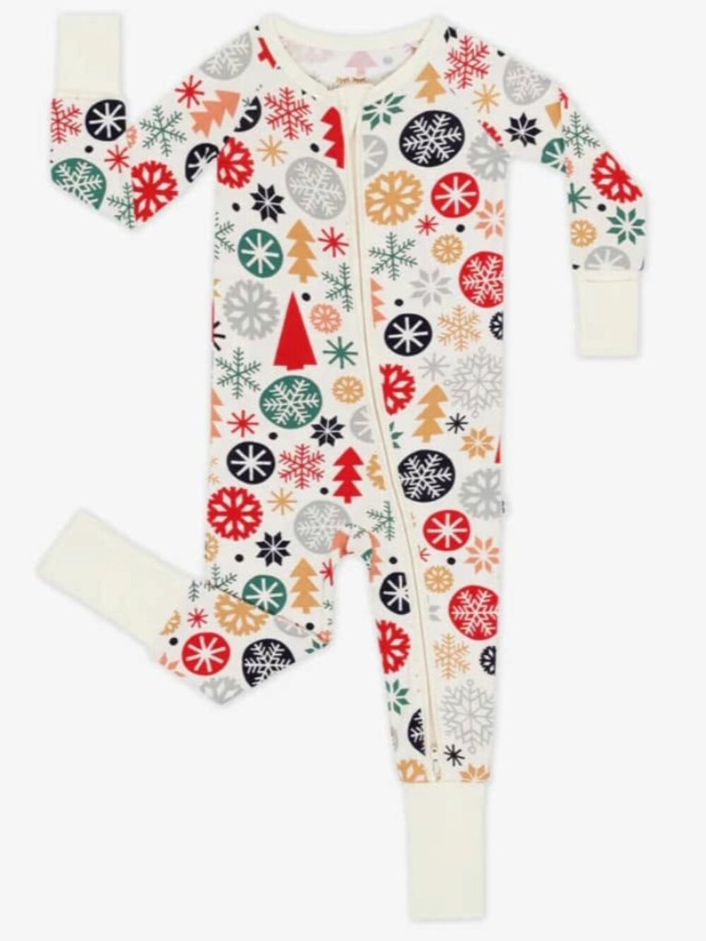 Little Sleepies Modern & Merry Zippy 12-18 months